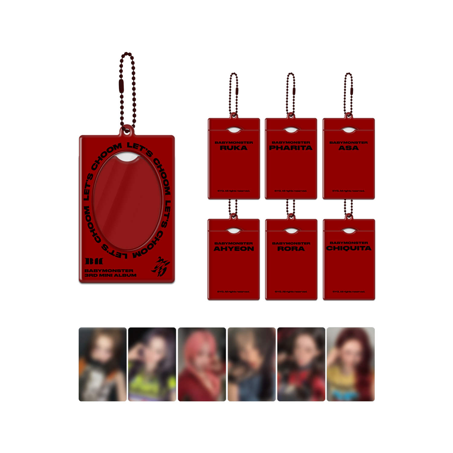 BABYMONSTER - [CHOOM] BABYMONSTER PVC PHOTOCARD HOLDER | Buysable